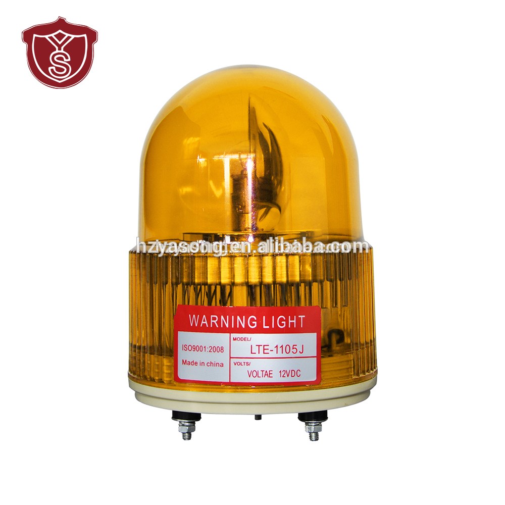 LTE-1105J Machine tool amber rotating warning light with siren buzzer