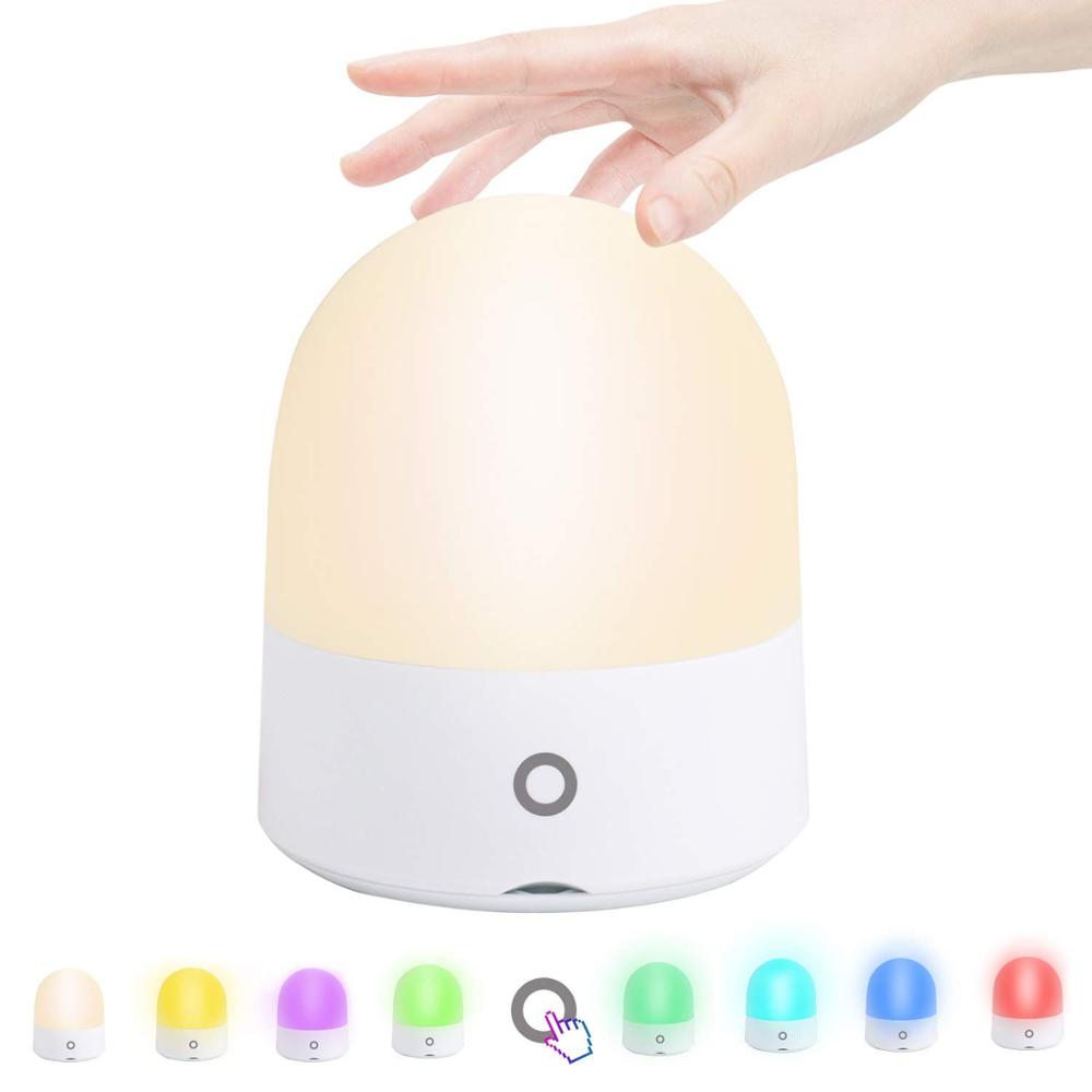 high quality with best price baby bedside multi-color night light led color changing nursery night light