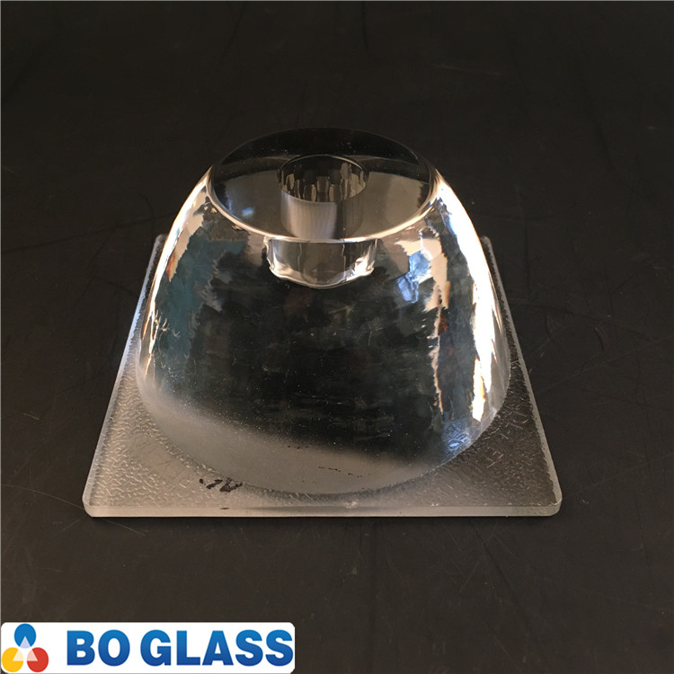 customized led glass borosilicate glass lens glass lighting cover