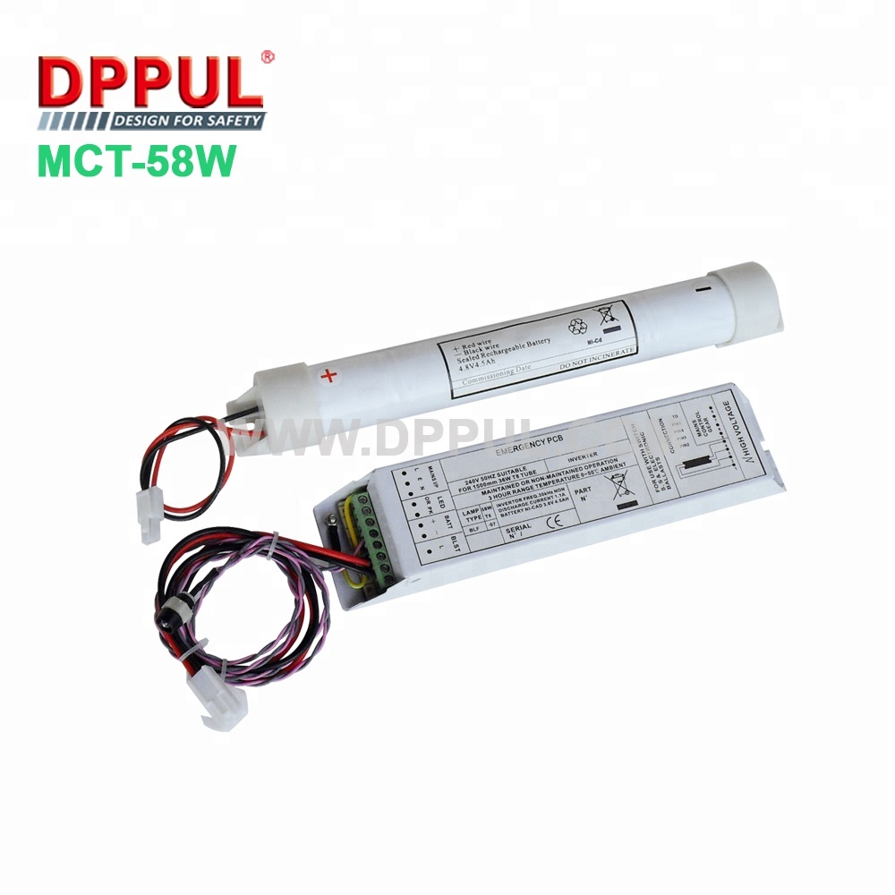 Rechargeable power emergency pack module MCT58W
