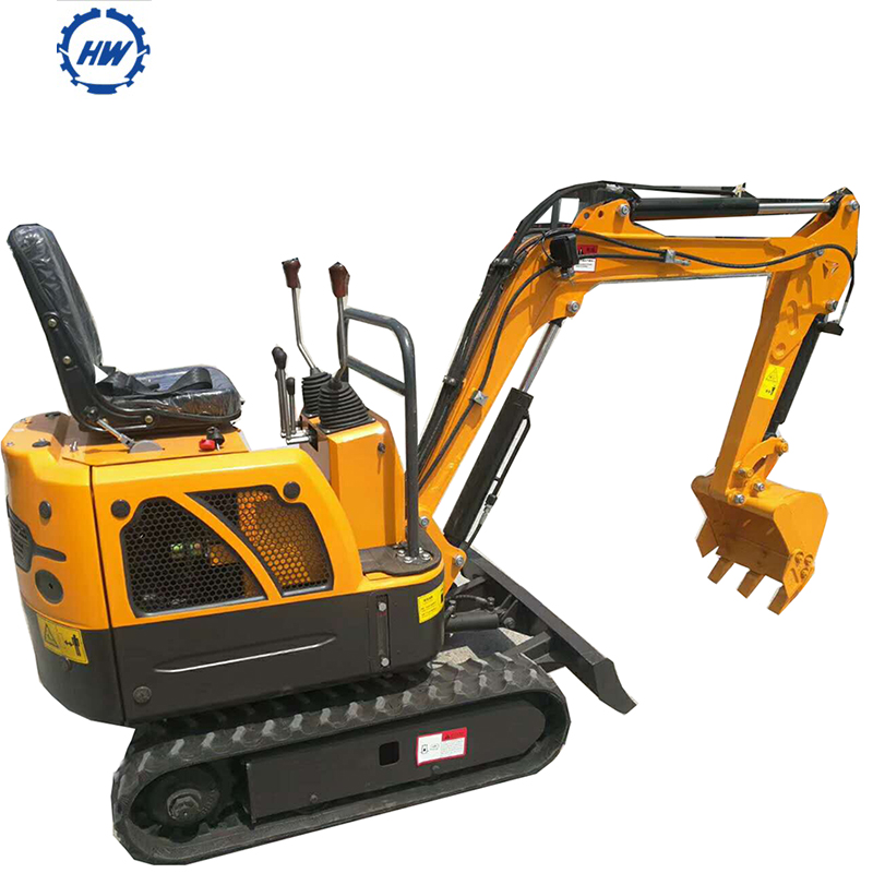 Heavy construction equipment mini crawler excavator HW18 for sale