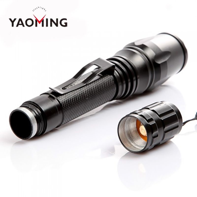 Wholesale most powerful xml t6 rechargeable tactical bike motorcycle led torch flashlight