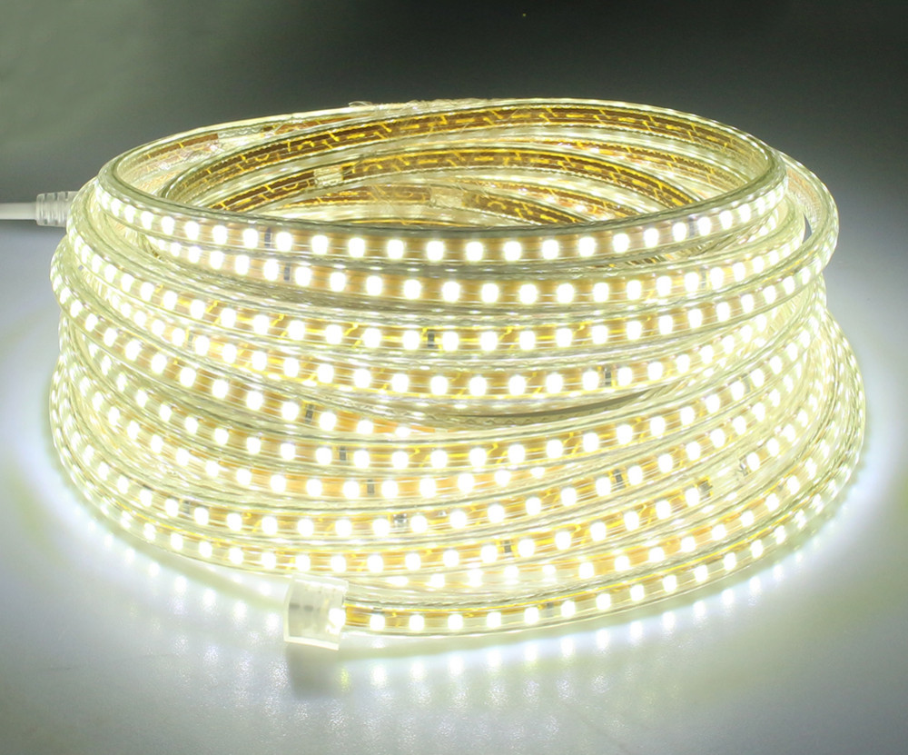 Flexible Addressable 220 v smd 2835 led strip 120 cm