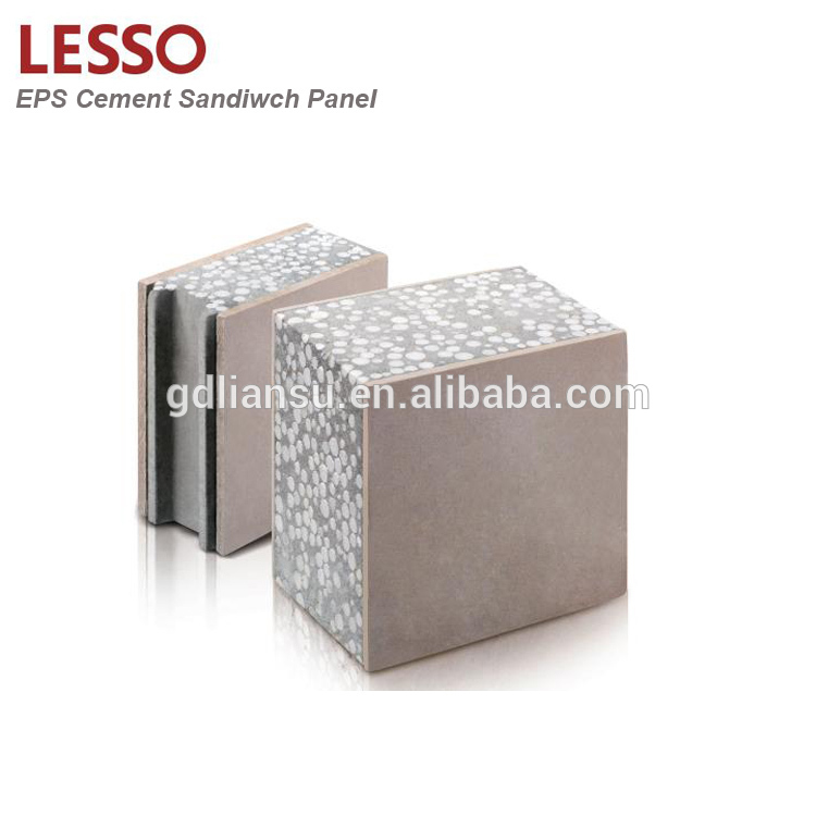 75mm thick interior wall eps sandwich panel without frame installation