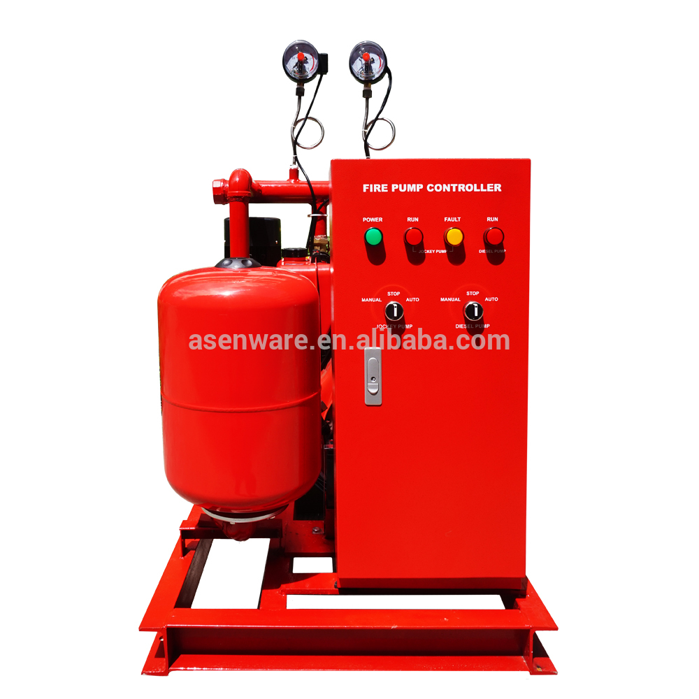 Asenware Fire fighting water pump Full test Diesel Pump