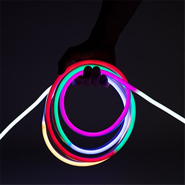 Waterproof LED flex Neon Rope Light 120V SMD5050 for advertising light