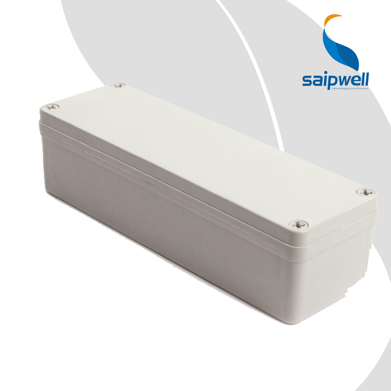 SAIP/SAIPWELL Quick Offer ABS Waterproof Box 80*250*85mm Dustproof Showerproof Solid Cover ABS Plastic Electrical Enclosure