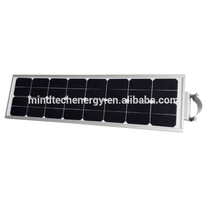 All in one outdoor stand integrated solar street light