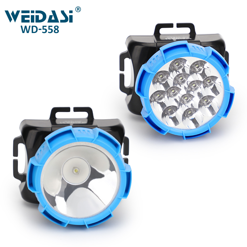 adjustable high power rechargeable headlamp led head torch light