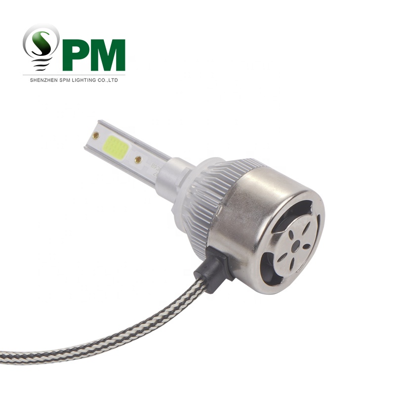 China supplier IP65 silver color 18W led headlight rechargeable