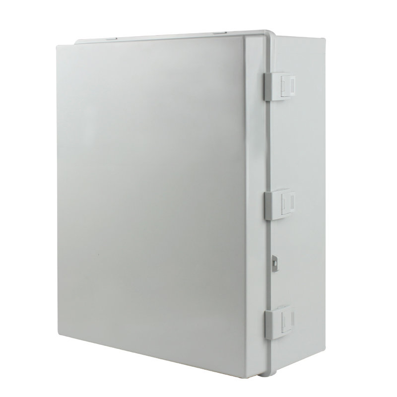 SAIPWELL 600*400*220mm UV Protection Grey Cover 3 Buckles Electric PC Waterproof Box Plastic Waterproof Junction Box with IP66