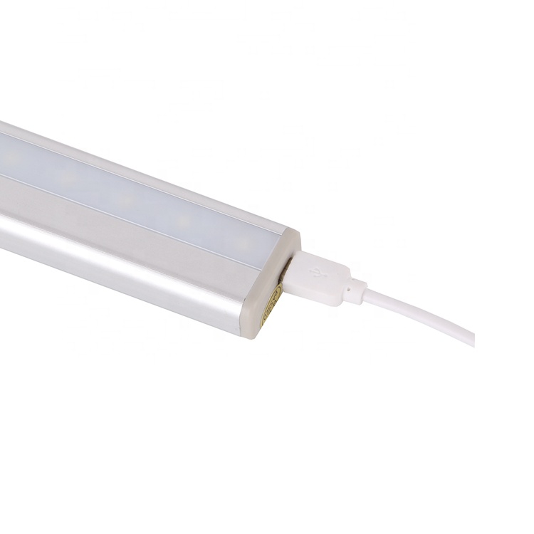 Battery powered motion sensor led light