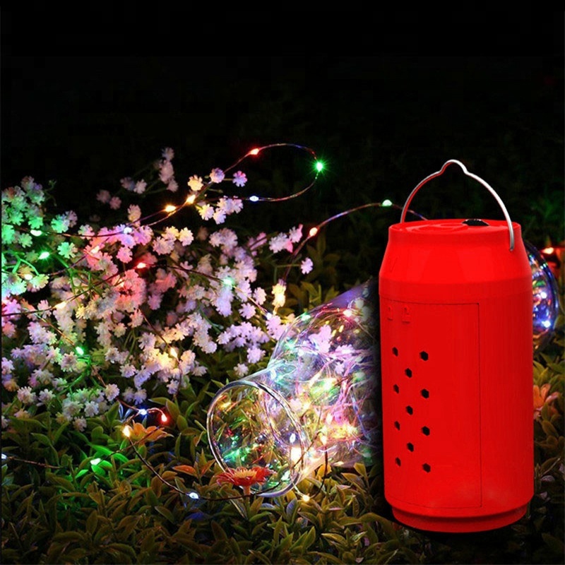 Outdoor Fuel Cell Powered High Efficiency Fairy Salt Water Copper String led Lights for Patio Garden Home Holiday Decoration