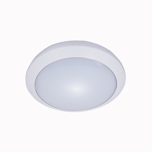 16W LED wireless linking microwave motion sensor light IP66 waterproof outdoor LED ceiling light dimmable (PS-ML16L-D-RF)