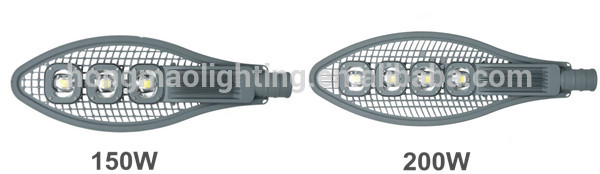 New types 30w aluminium racquet led street light shell