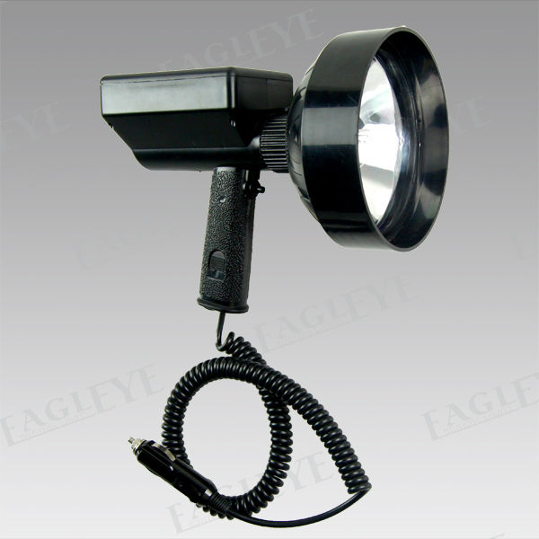 2013 Hot 35W HID Hunting Equipment best handheld Spotlight Long range Xenon Rechargeable searchlights