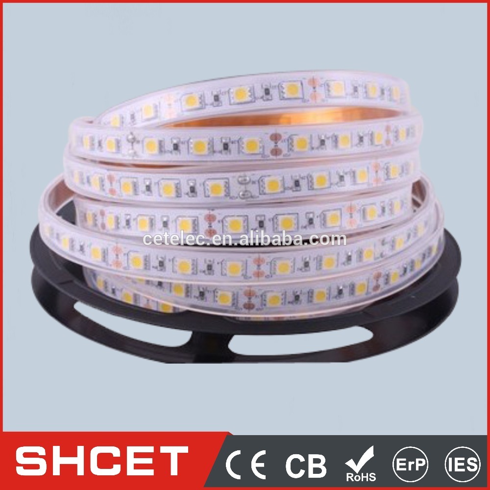 Dimmable IP67 25-30LM SMD 5730 LED Strip 120pcs LED /M For Landscape Lighting