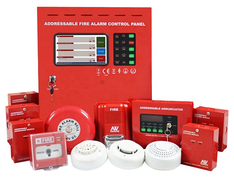 Hot selling Addressable Fire Alarm System 1-8 loop