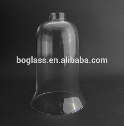 High clear glass lamp shade for hanging light from factory