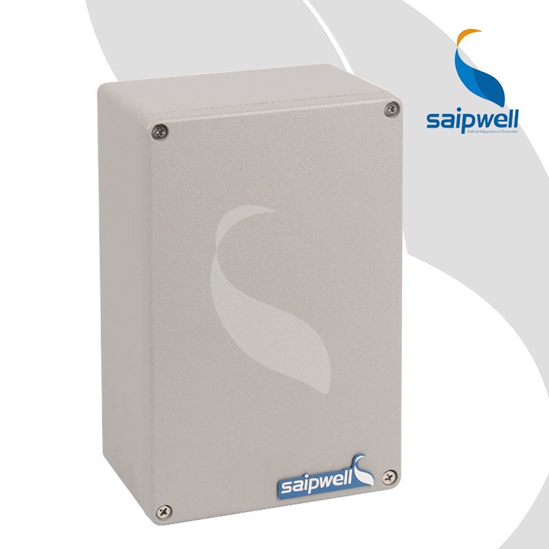 SAIP/SAIPWELL 188*120*78mm IP66 Waterproof Aluminium Box with 4 screws and 2 Brackets