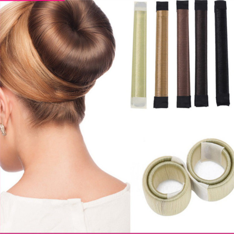 DIY Hair Accessories Synthetic Wig Donuts Bud Head Band Ball French Twist Magic Bun Maker Sweet Hair Braider