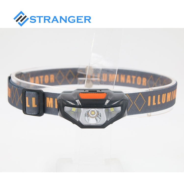 Lightweight mini portable led headlamp and headlight use 1xAA battery