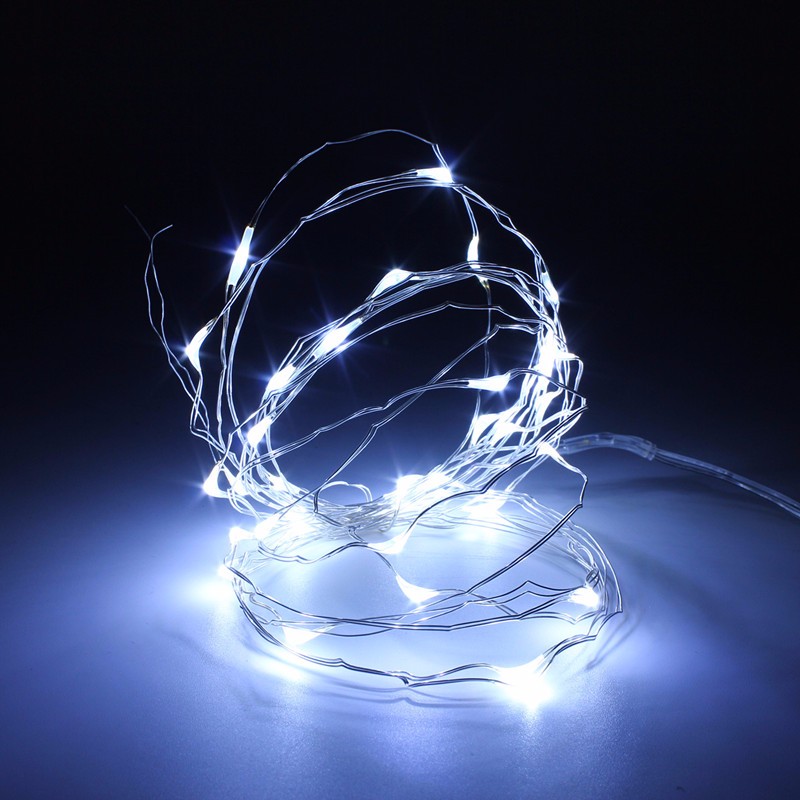 10M 100leds LED String wire copper wire light with DC Female Connector