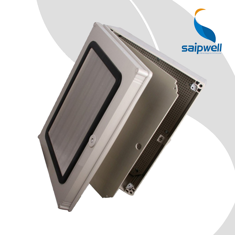 SAIP/SAIPWELL Electronic Box with Middle Door High Quality 600*500*190mm Plastic Enclosure Injection Molded Parts