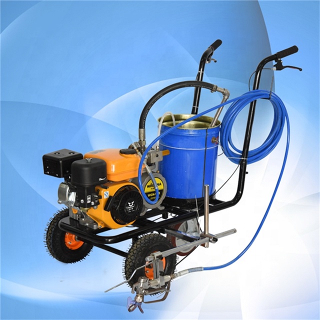 Road line cold paint road marking machine for sale