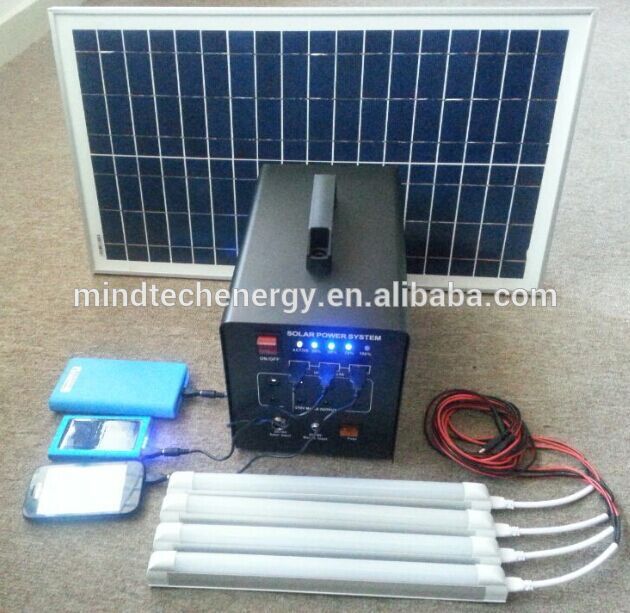 60 watt home solar home lighting systems for home power solution