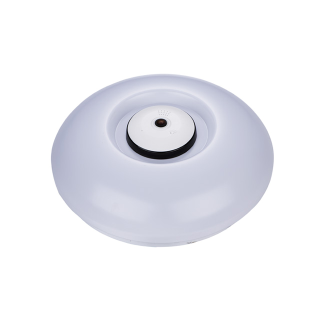 Ceiling smart lamp P2P wifi CCTV camera microwave sensor light LED ceiling light with motion sensor(PS-ML200L-HD CCTV)