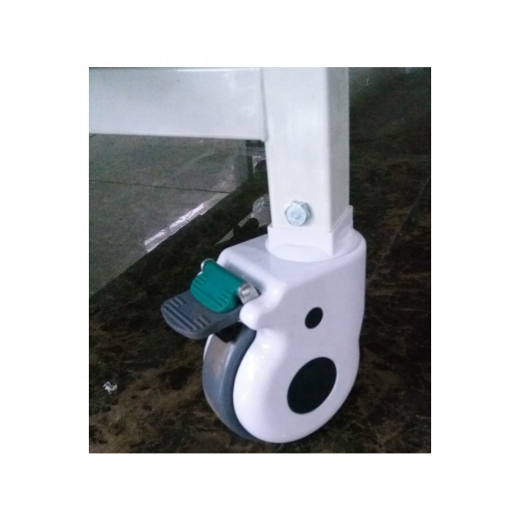 manual single crank punching hospital bed