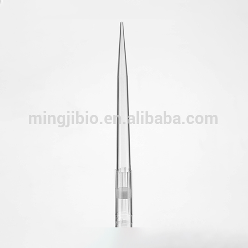 Plastic transfer pipette tips with filter 50ul micro filter pipette tips