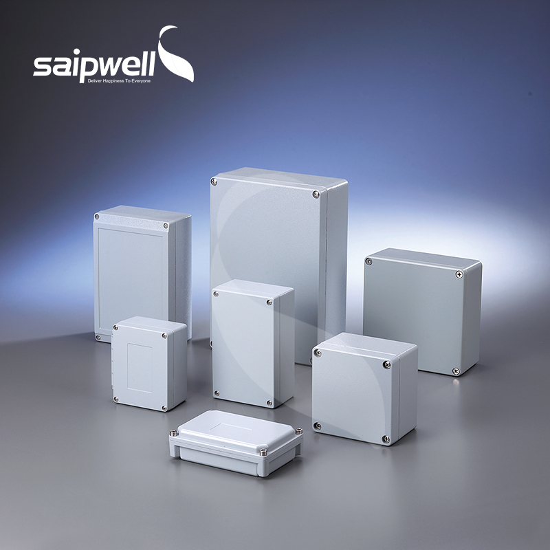 SAIPWELL J Panel Mounting 120*80*55mm Die Cast OEM Aluminum Box