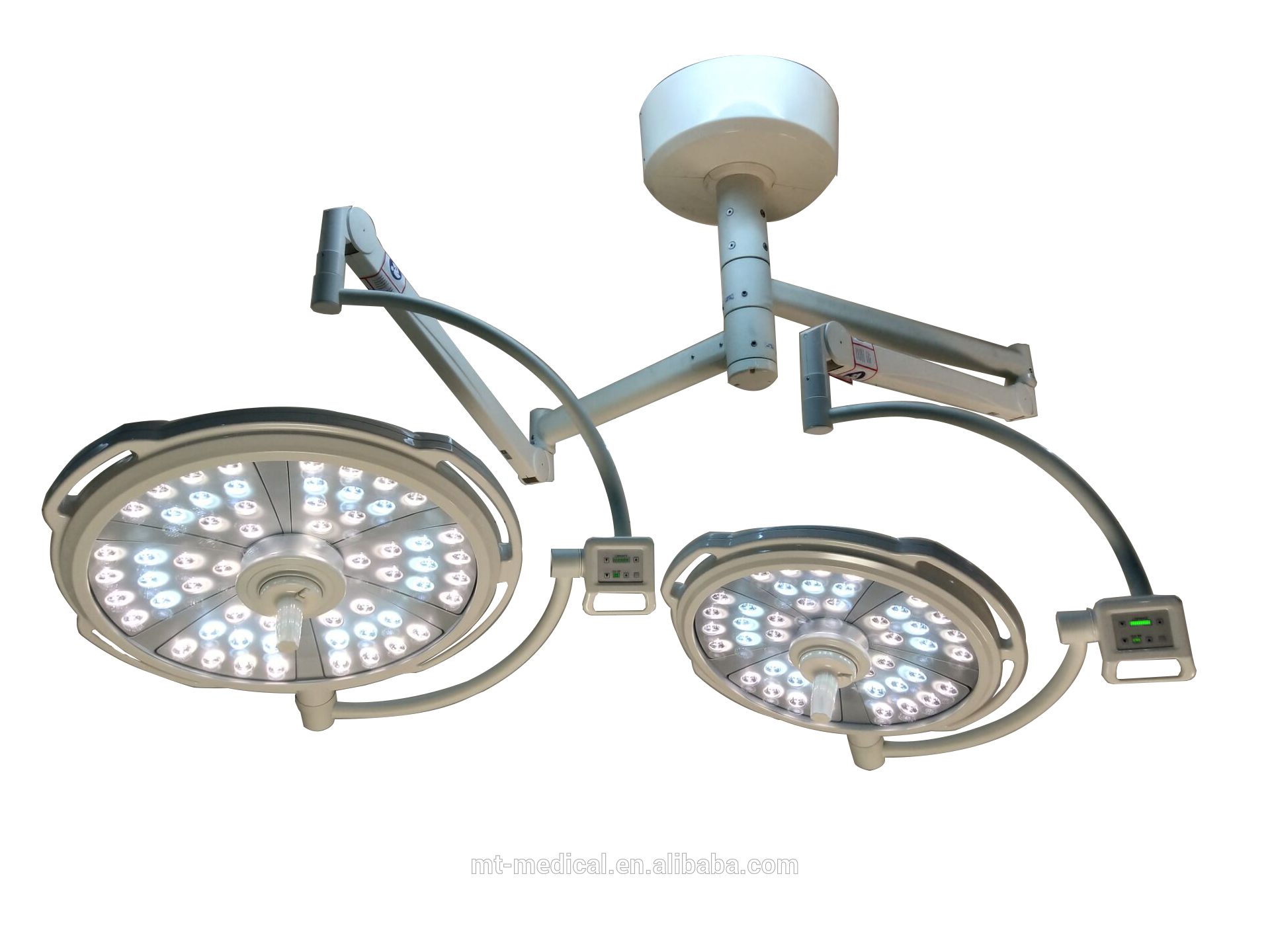 LED Double arm hospital ot led ceiling operating light
