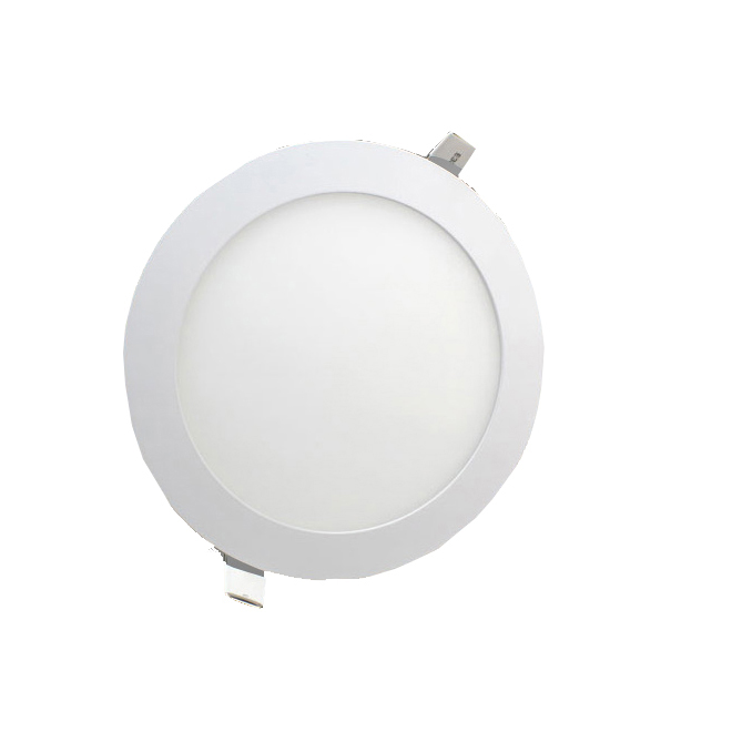 24w led panel light super slim round recessed smd led panel light