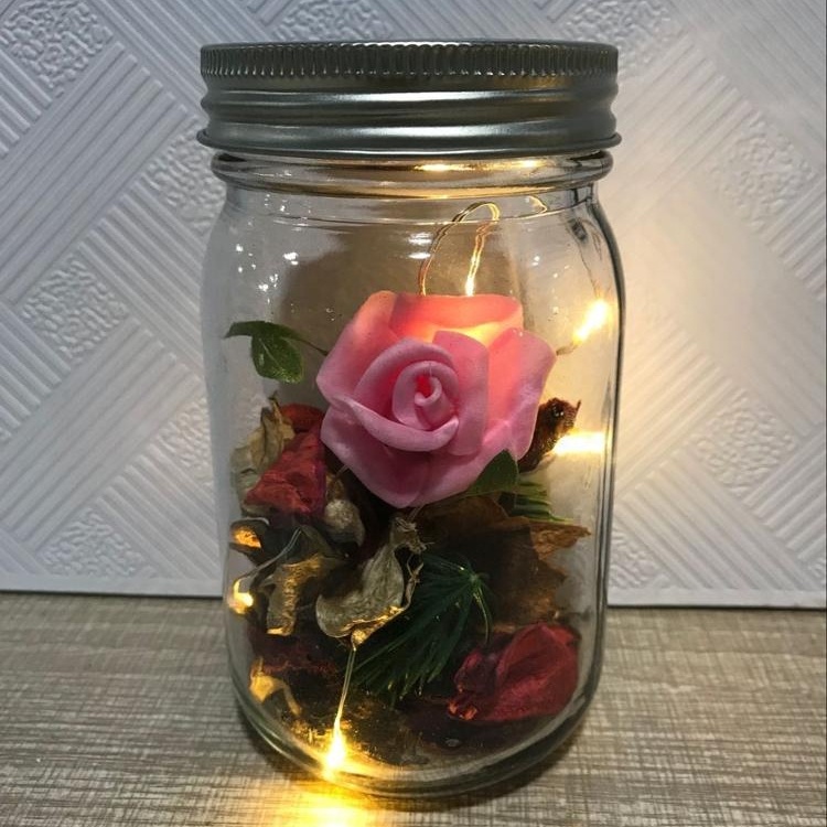 glass Jar  led light