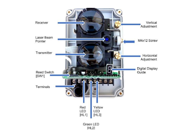 LPCB Approval ir beam smoke detector fire alarm for factory