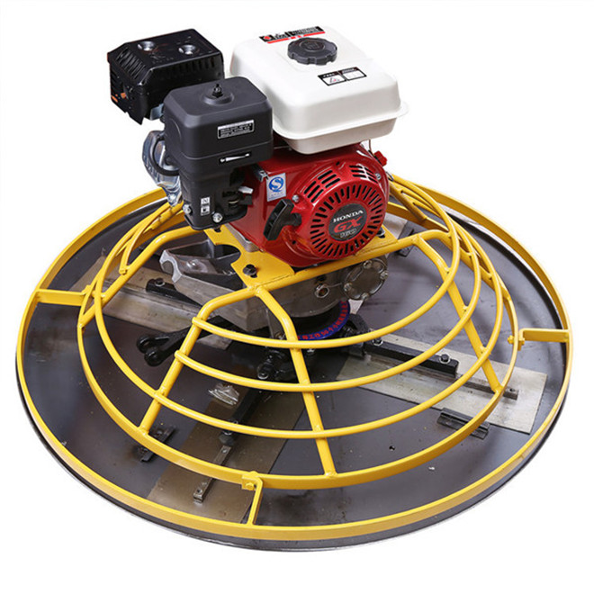 Petrol Power Walk Behind Concrete Trowel Machine / mini power trowel
