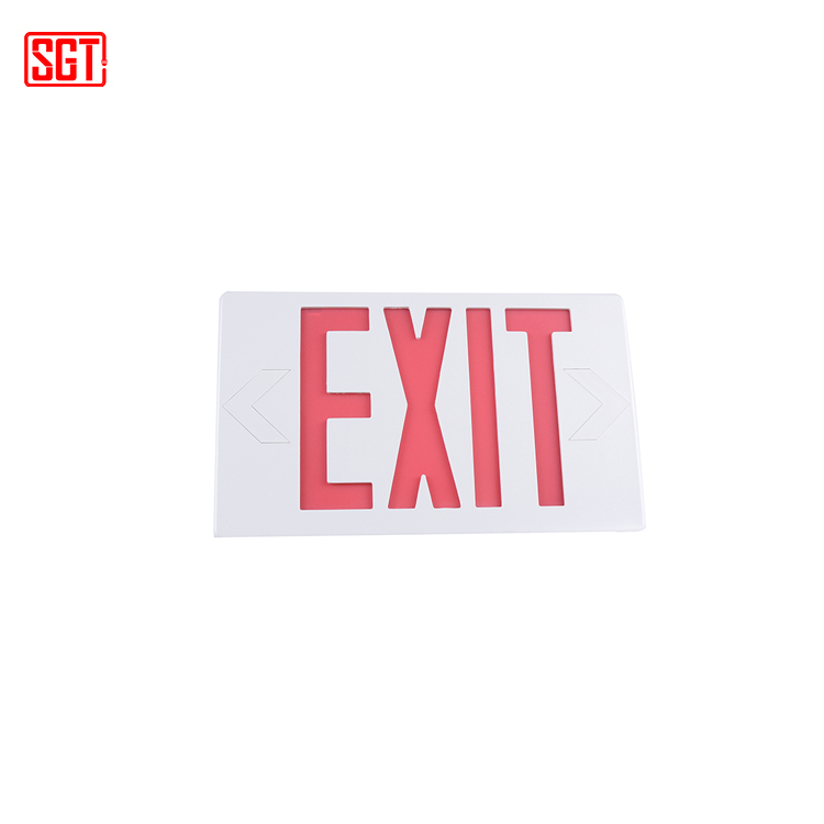 New led ni-cd battery led fire emergency exit door sign exit light