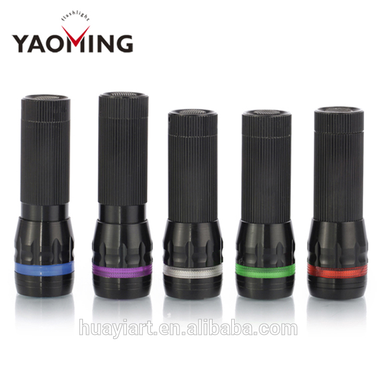 YM-8019 China LED Flashlight High Lumen Bike Front Light Rubber Bicycle Light