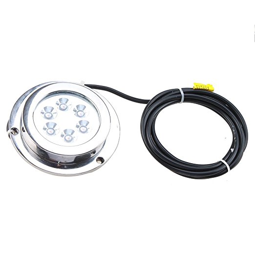 DC11-14V 12w Blue Stainless Steel IP68 Waterproof popular LED Marine light Boat Yacht light