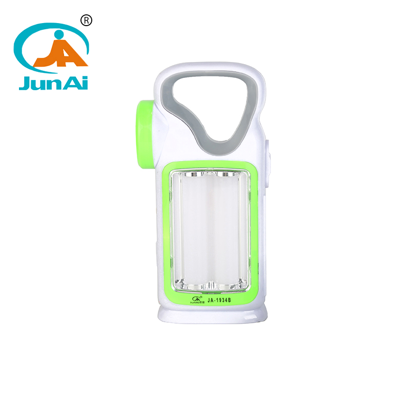 Rechargeable led emergency light with solar panels JA-1934B