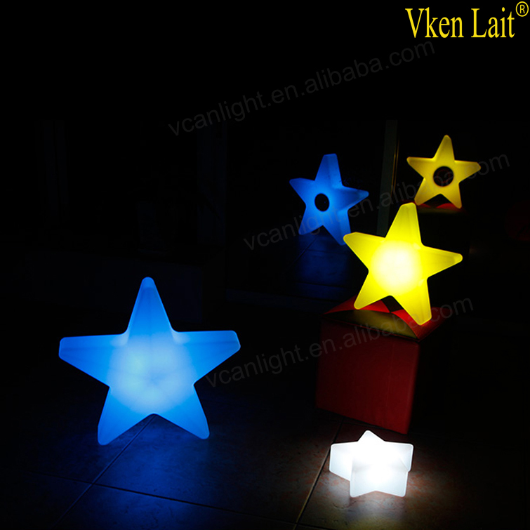 RGB led star curtain with battery operated