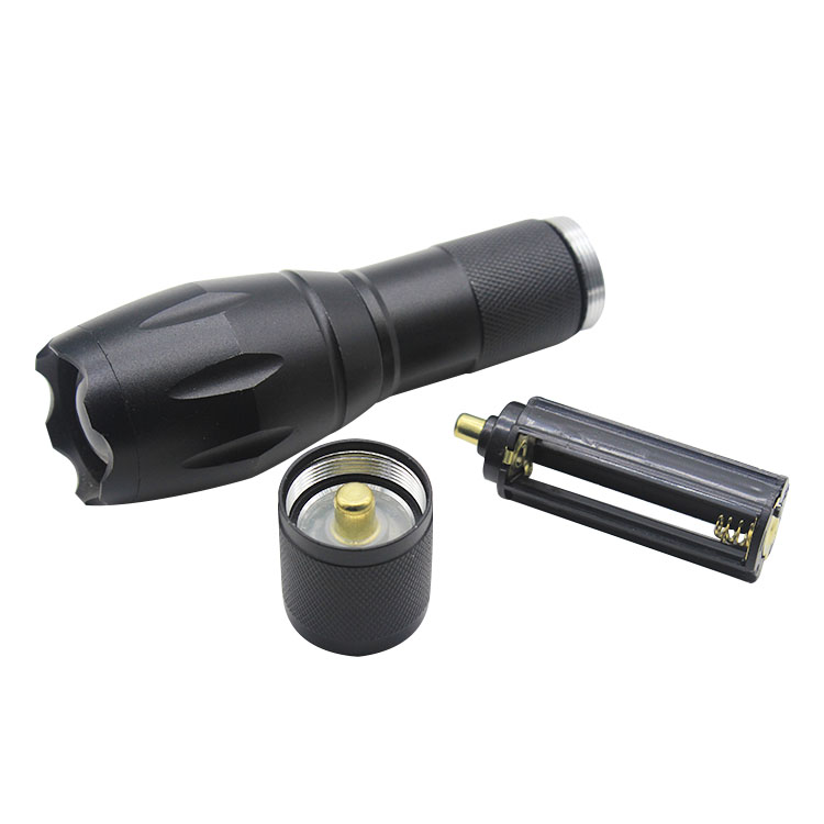 Ultra Bright Zoomable 5 Modes Rechargeable Led Torch Emergency flashlight Torch Adjustable Focus