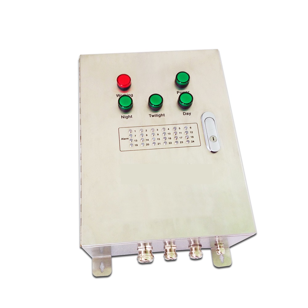 Obstruction Lights Controller, Monitor All Aviation Lights Controller with Audio Alarm The Capacity Is Customized