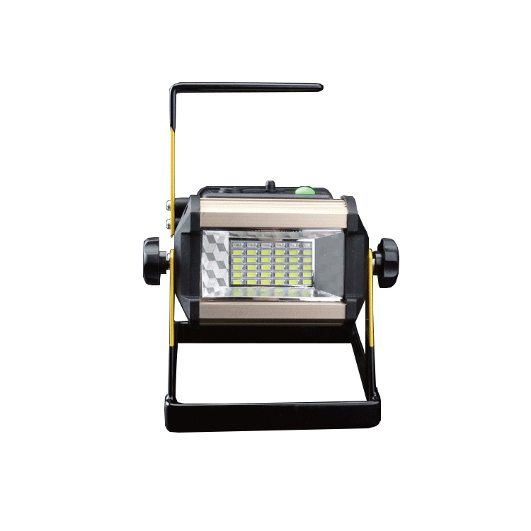 18650 Lithium Battery Floodlight with Direct Charger