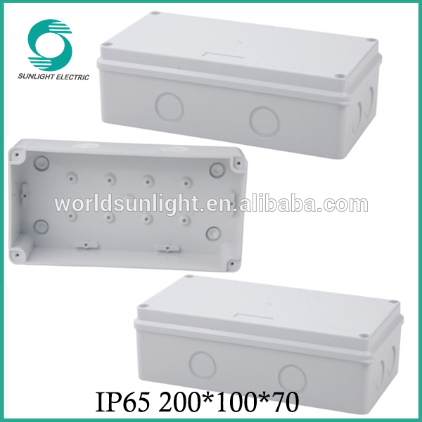 CE approved enclosure cable waterproof connection box