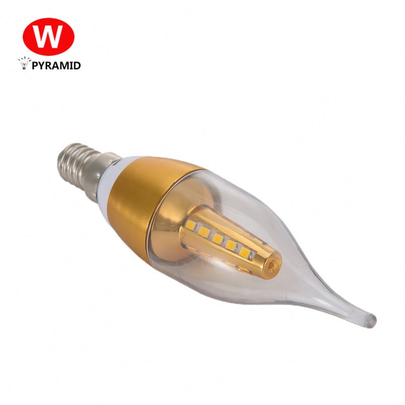 Gu10 E14 Led 3W Dimmable Bulb Candle Lights