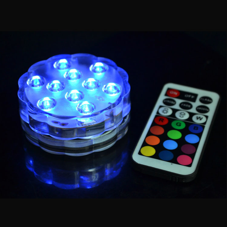 Multi-color led tealight led submersible light